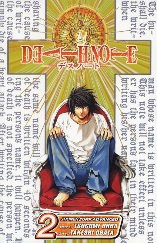 Death Note, Vol. 2 by Tsugumi Ohba: Paperback; 200 pages / English