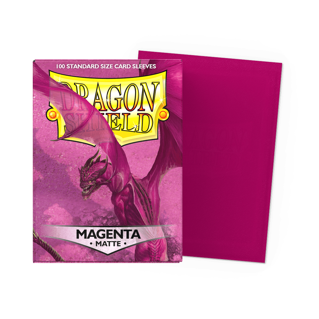 Dragon Shield Matte Sleeves Magenta