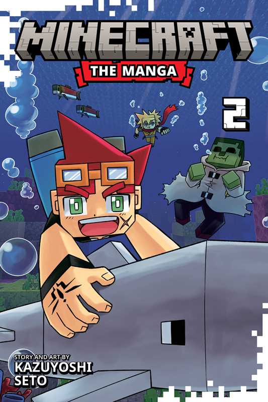 Minecraft: The Manga, Vol. 2 by Kazuyoshi Seto: Paperback; 192 pages / English