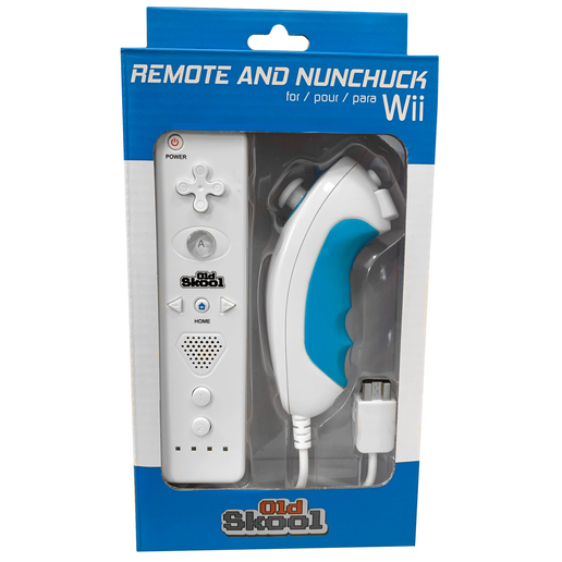Wii Remote and Nunchuck Combo: White