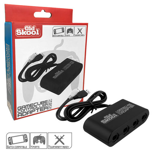 GameCube Controller Adapter for Switch: Black