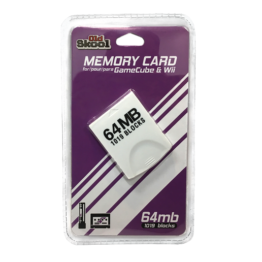 GameCube 64MB Memory Card: White