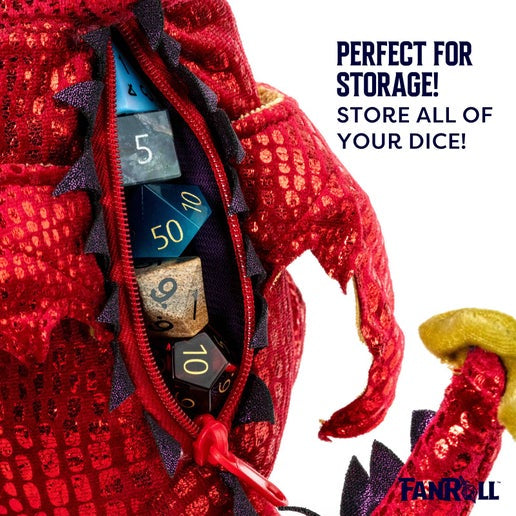 Dragon Plush Dice Bag