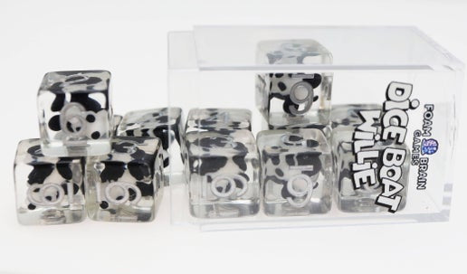 12 piece D6s - Dice Boat Willie Mickey