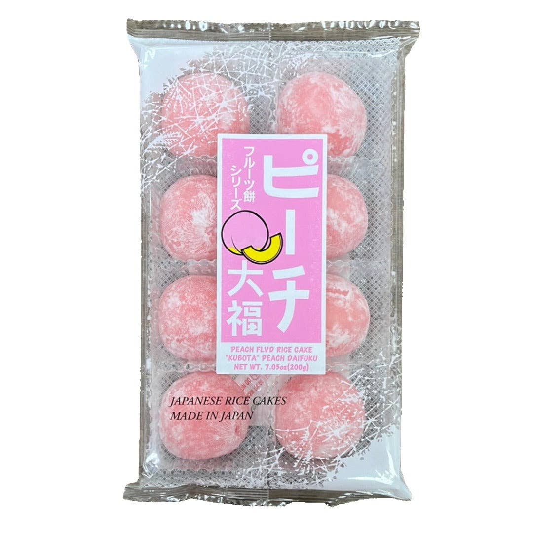 Kubota Baked Soft Mochi - Peach Flavor 200g (Japan)