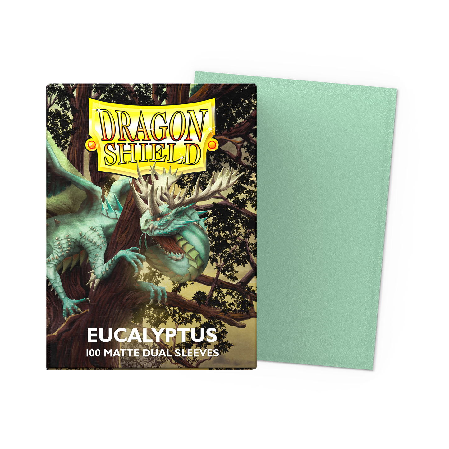 Dragon Shield Dual Sleeves Eucalyptus