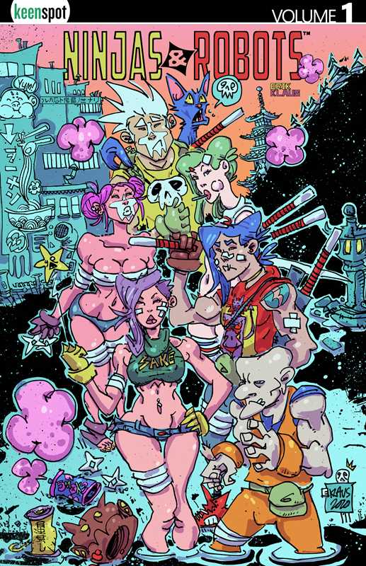 Ninjas & Robots Vol. 1 by Erik Klaus: Paperback; 160 pages / English