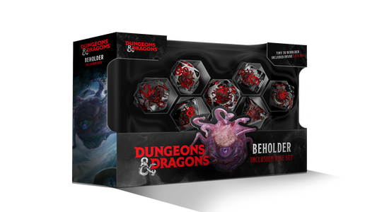 Dungeons & Dragons Beholder Resin Dice Set
