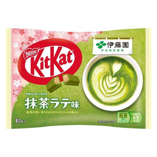 KitKat Matcha Latte Mini Biscuit (Japan)