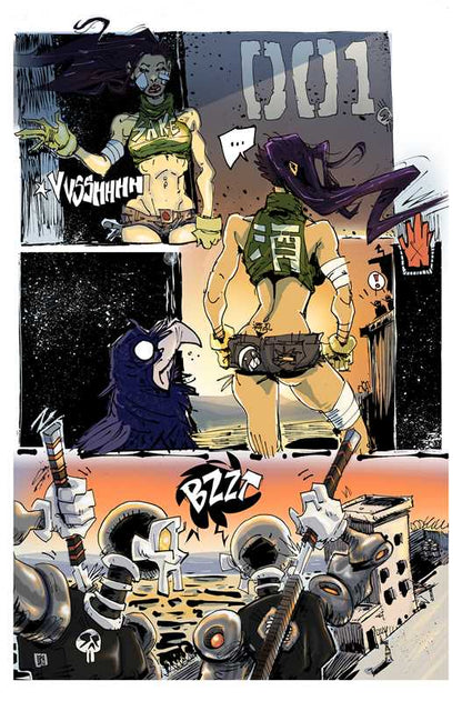 Ninjas & Robots Vol. 1 by Erik Klaus: Paperback; 160 pages / English