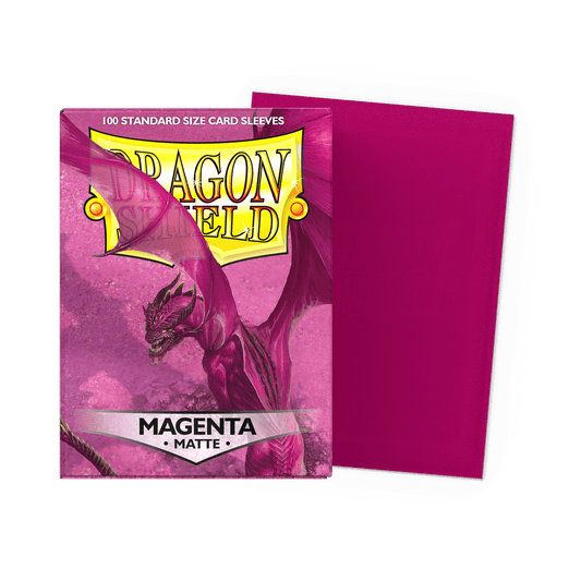 Dragon Shield Matte Sleeves Magenta