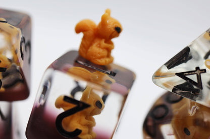 Squirrel RPG Dice Set