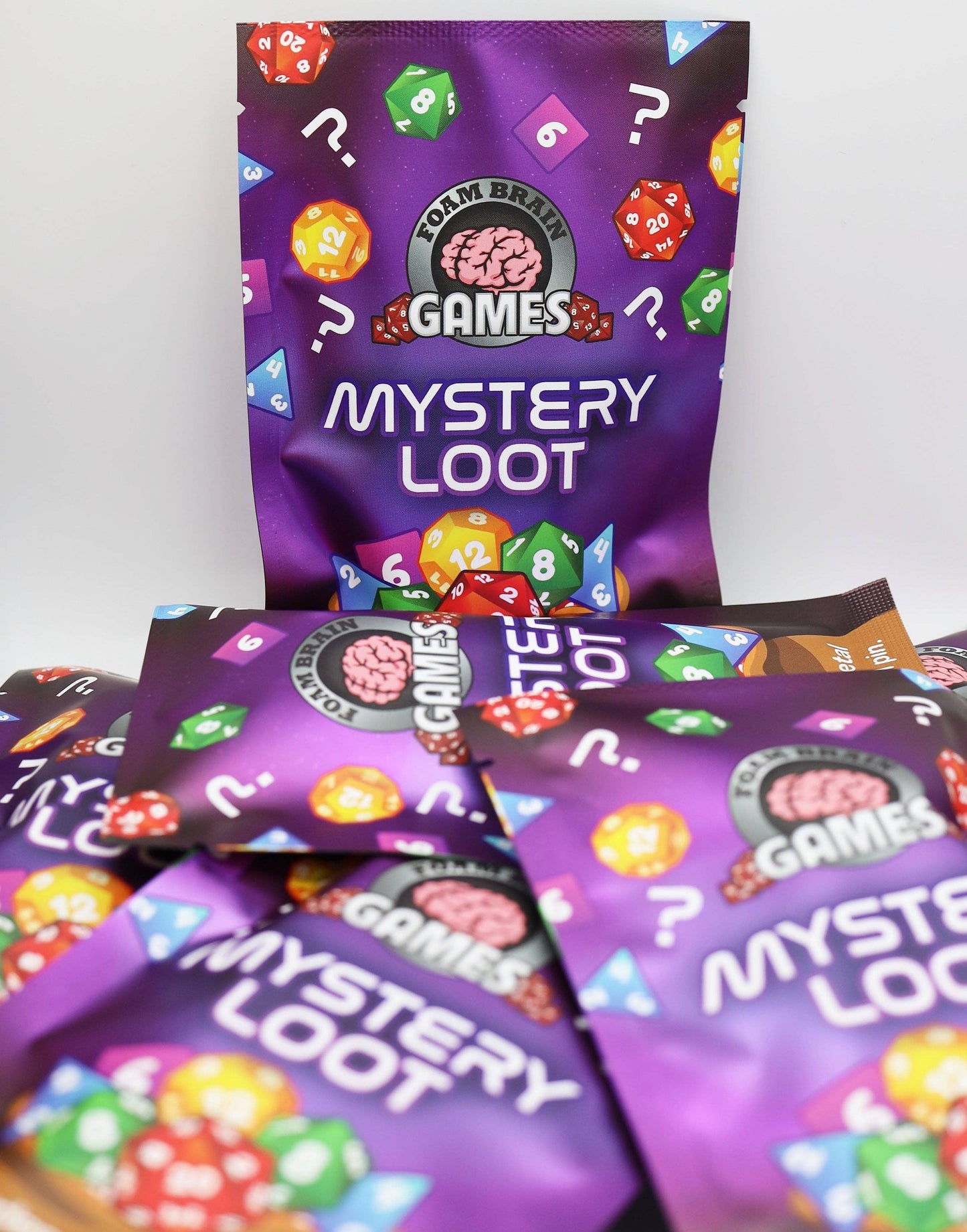 Epic Mystery Loot: Mini Metal RPG Set + Enamel Pin