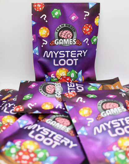 Epic Mystery Loot: Mini Metal RPG Set + Enamel Pin