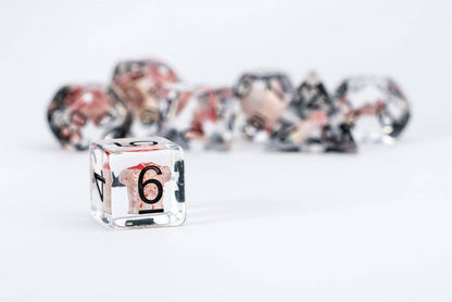 The Walking Dead Dismembered Zombie Resin Poly Dice Set