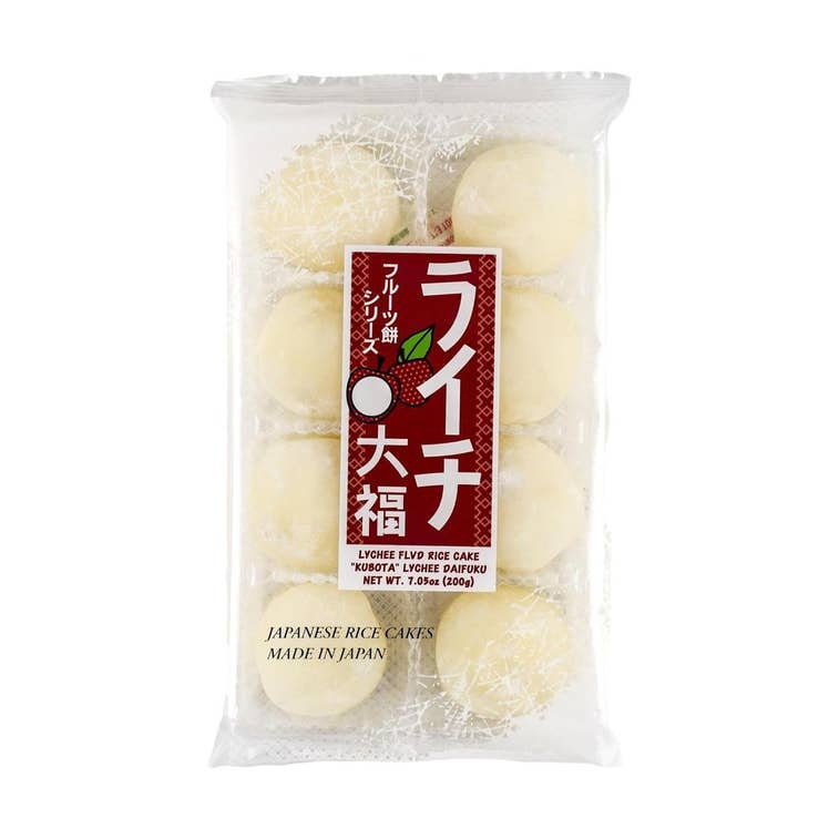 Kubota Baked Soft Mochi - Lychee Flavor 200g (Japan)