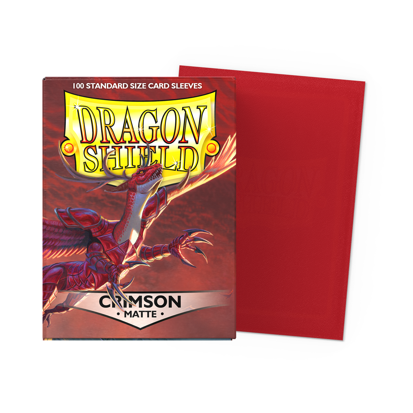 Dragon Shield Matte Sleeves Crimson