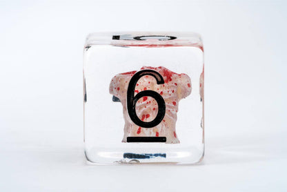 The Walking Dead Dismembered Zombie Resin Poly Dice Set