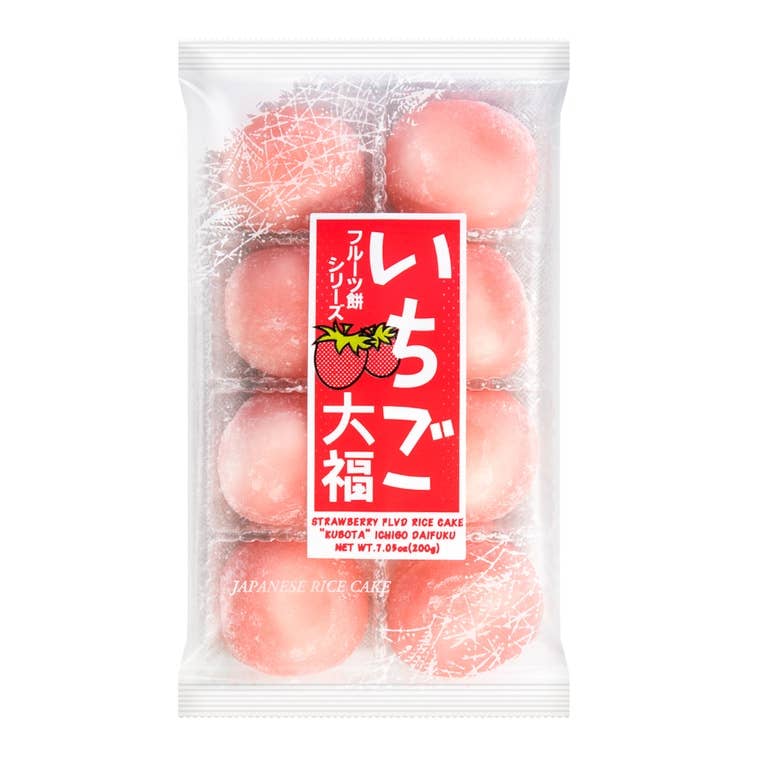 Kubota Baked Soft Mochi - Strawberry Flavor 200g (Japan)