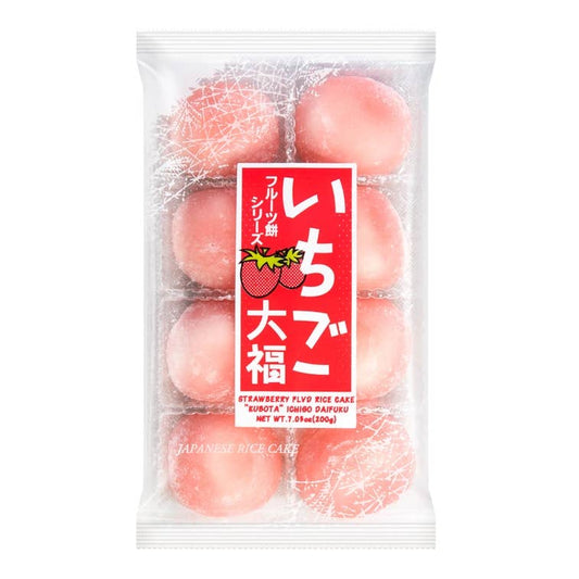 Kubota Baked Soft Mochi - Strawberry Flavor 200g (Japan)