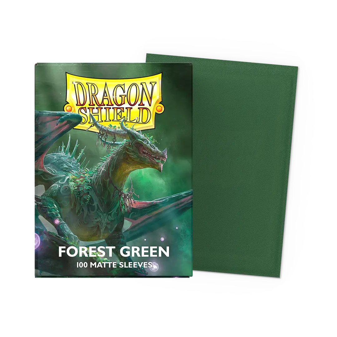 Dragon Shield Matte Sleeves Forest Green