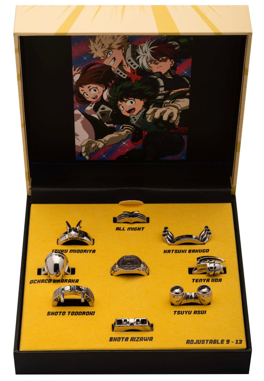 My Hero Academia Ring Set