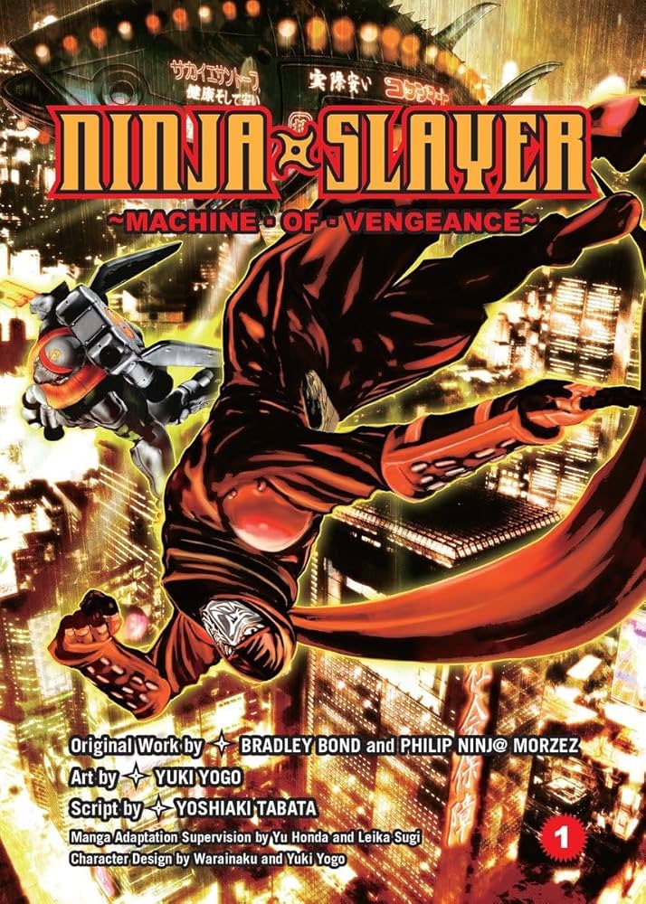 Ninja Slayer Machine of Vengeance Manga Volume 1