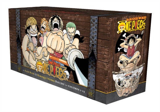 One Piece Box Set 1: East Blue and Baroque Works by Eiichiro  Oda: Boxed Set/Slip Cased/Casebound; 4720 pages, English