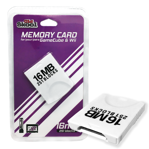 GameCube 16MB Memory Card: White