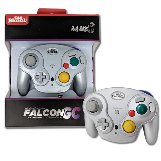Falcon Wireless Controller For GameCube: Silver