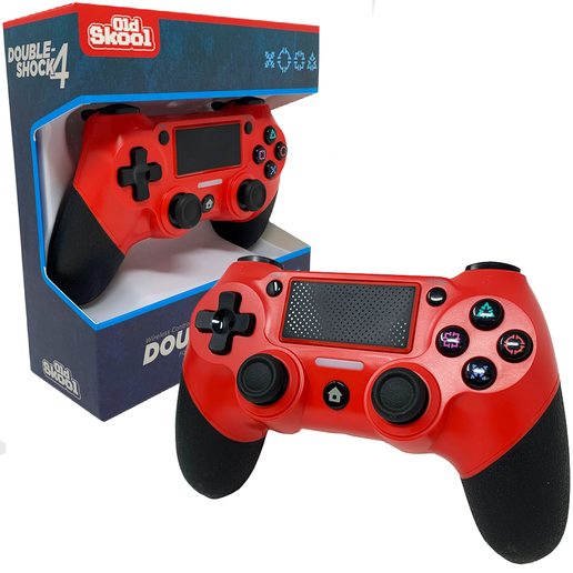 DOUBLE-SHOCK 4 Wireless Controller: Scarlet Red