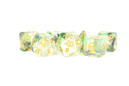 Limited Edition:  Out of Print Set of 7 Resin Dice for D&D: Color Spray