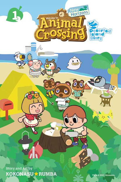 Animal Crossing: New Horizons, Vol. 1 by KOKONASU RUMBA: Paperback; 128 pages / English
