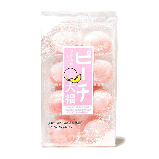 Kubota Baked Soft Mochi - Peach Flavor 200g (Japan)