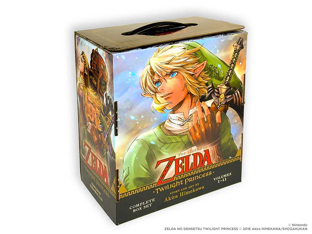 Legend of Zelda: Twilight Princess Complete Box Set by Akira  Himekawa: Paperback; 2040 pages / English